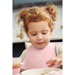 BabyBjorn Feeding Bib Set 2-Pack - Powder Pink